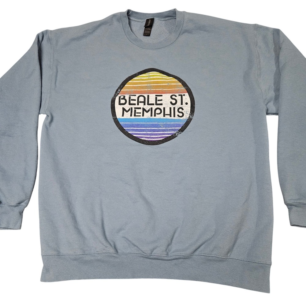 Memphis Beale Street Crewneck Sweatshirt Fleece